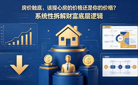 付费文章:房价触底,该操心房的价格还是你的价格?系统性拆解财富底层逻辑